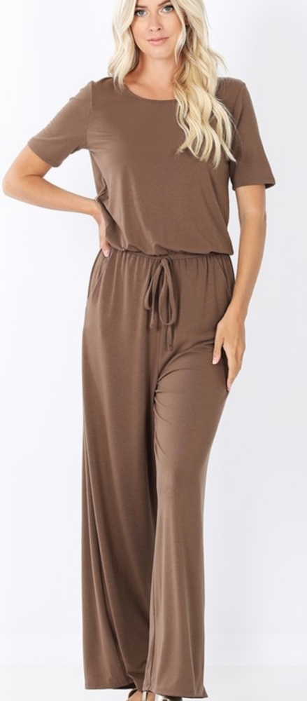 Mocha Jumpsuit,  New